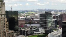 Newark, New Jersey, Amazing Landscape, Downtown, Drone View