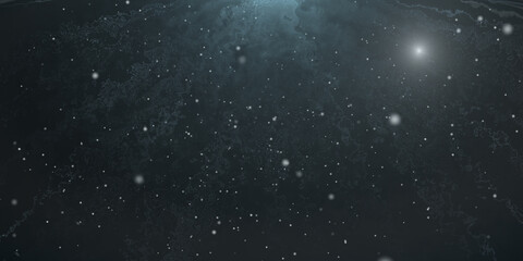Wall Mural - bokeh abstract shiny light and glitter with de focused. glitter light background, gold, white, blue 