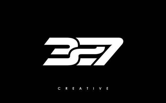 327 Letter Initial Logo Design Template Vector Illustration