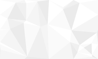 Poster - White low poly business background. Vector illustration