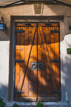 Old Vintage Door From Old Town Area 