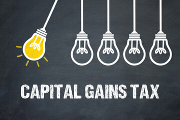 Canvas Print - Capital Gains Tax