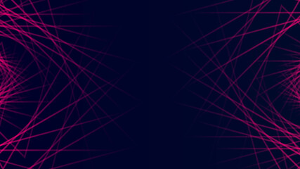 Aufkleber - Geometric Background . Digital futuristic abstract background illustration .
