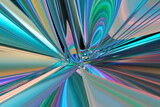 Fototapeta Do przedpokoju - Abstract multicolored iridescent texture background.