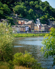 Beautiful Little German Town Cochem in Summer