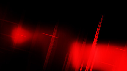 Wall Mural - Abstract Cool Red Futuristic Tech Glowing Stripes Background