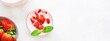 © voltan - Strawberry yogurt with fresh berries
