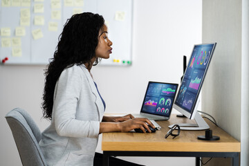 Aufkleber - Business Analyst Woman