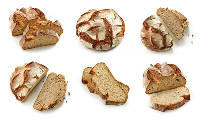 Poster - slices of freshly baked bread