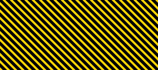 Poster - vector black and yellow striped background. abstract monochrome stripe pattern design. modern textur