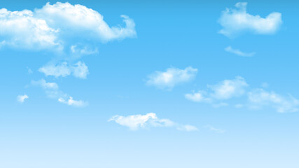 blue sky with clouds