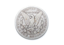 One Dollar Coin Isolated