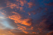 © yauhenka - Clouds at sunset, amazing sky, nature background