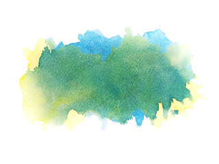 Sticker - colorful watercolor background. vector background