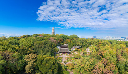 “Huqiu Tower”, the second leaning tower in the world, List of national parks of China Tiger Hill, Suzhou, Jiangsu Province, China