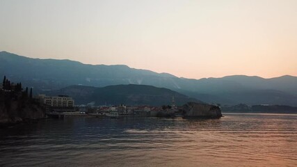 Wall Mural - Montenegro Coast Village Sunrise taken in 2015