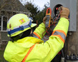 © Matthew Collingwood - Female electrician using her meter