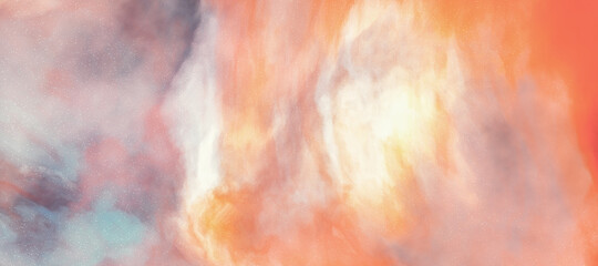 Wall Mural - Nebula galaxy abstract background