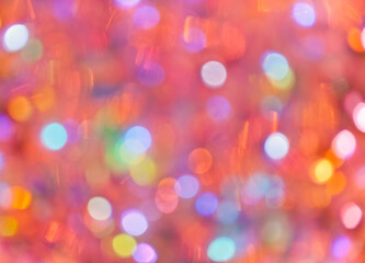 Abstract background with bokeh defocused lights