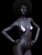 © xiaoxunyue2014 - Software rendering bikini black dancer
