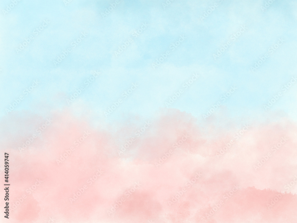 優しい春のイメージの壁紙 パステルカラーの背景 ピンク 水色 ふわふわ 水彩画 Do Salonu Obrazy 優しい春のイメージの壁紙 パステルカラーの背景 ピンク 水色 ふわふわ 水彩画 Do Salonu Obrazy