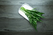 © Poramet - vegetable choy set shabu, hot pot on wood background