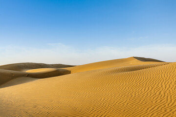 Fototapete - Dunes of Thar Desert, Rajasthan, India