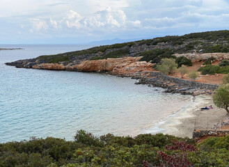 Kolokytha beach on Crete Island