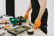 © hetmanstock2 - Man with special tools. Worker using intruments.