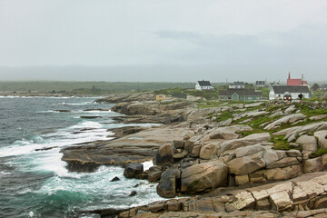 Poster - Canada, Nova Scotia. Peggy Cove