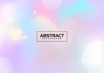 Wall Mural - Abstract Colorfull Pastel Gradient Modern Background - Premium Vector