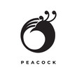 peacock business vector logo design