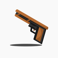 Melee Firearms Illustration Vector Design