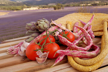 Food Produce of Provence, France