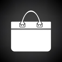 Wall Mural - Business Woman Briefcase Icon