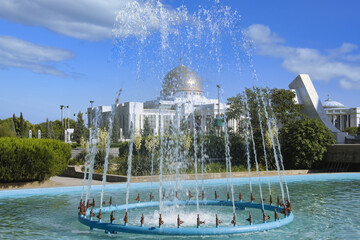 Prsident Turkmenbasy Palace , Aschgabat, Turkmenistan.