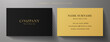 © Shiny777 - Business card with luxury abstract black triangle pattern (carbon texture). Formal premium background template useful for invitation design, Gift card, voucher or gift coupon