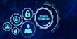 © photon_photo - Internet, business, Technology and network concept. Cyber security data protection business technology privacy concept.