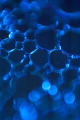 blue background