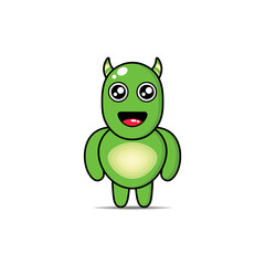 cute illustration monsters design mascot kawaii