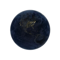 Wall Mural - Night lights on Planet Earth