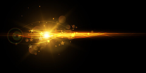 Poster - Abstract light effect for backgrounds and illustrations.