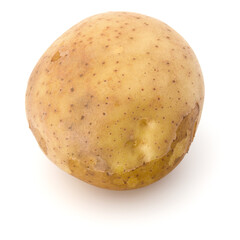 Sticker - new potato tuber isolated on white background cutout