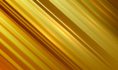 Poster - abstract template gold geometric diagonal background with golden line. shining light golden surface 