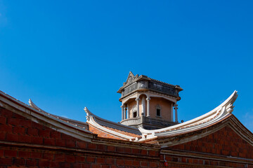 Ancient overseas Chinese residential buildings in Quanzhou, China.