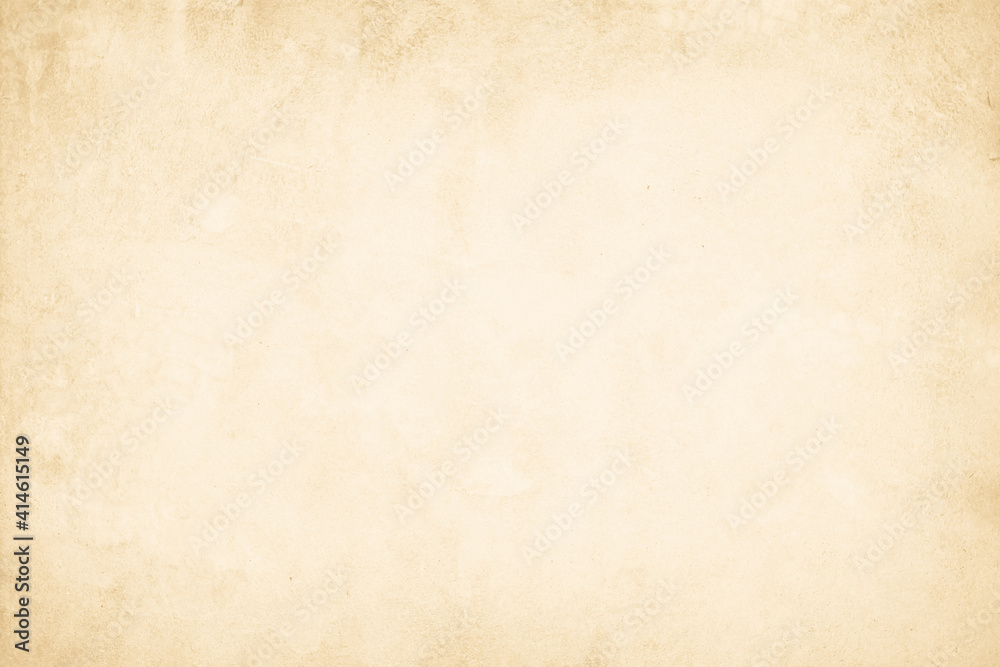 Close Up retro plain cream color cement wall background texture for show or advertise or promote product and content on display and web design element concept. Old concrete wall texture background. - obrazy, fototapety, plakaty 