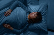 © Syda Productions - people, relax and comfort concept - young asian woman sleeping in bed at home at night