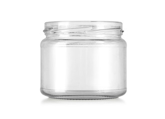 Sticker - Glass jar isolated on white