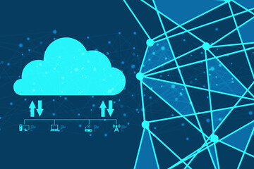 Poster - 2d rendering technology Cloud computing 