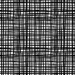 Seamless pattern. Gray vector background, grunge style. The texture of the coarse woven material.